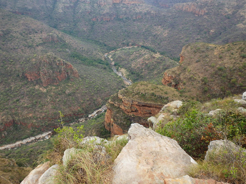 Blyde River Canyon, Three Rondavels Area.